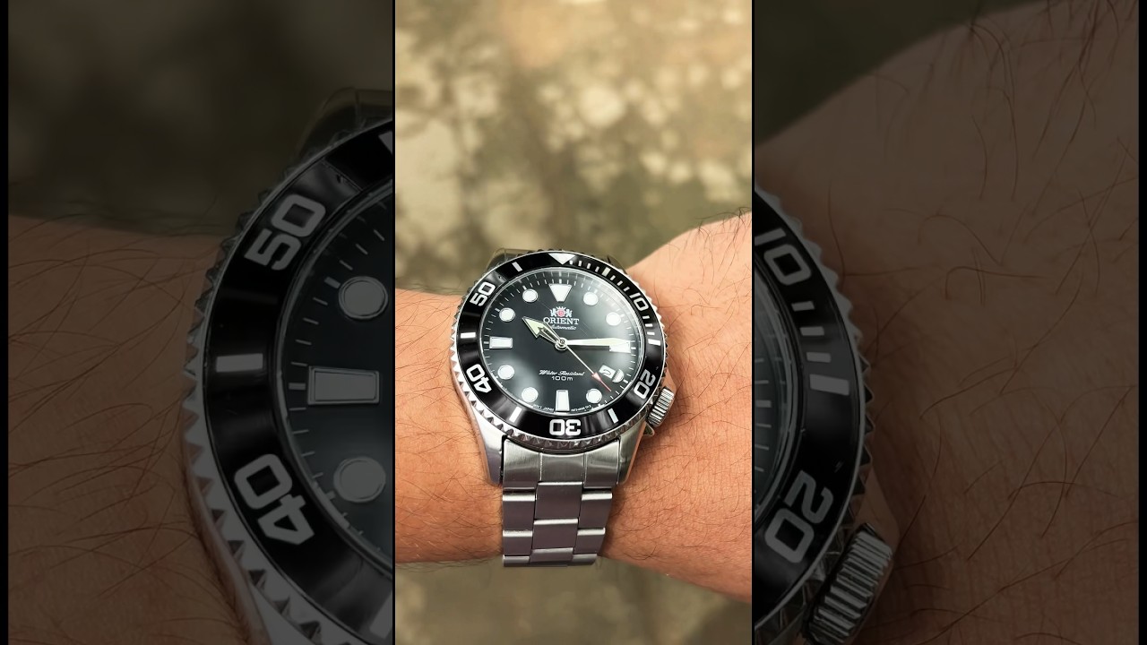 Orient Sports Triton Automatic Black Dial Wristroll