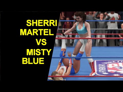 AWA 1985 Sherri Martel vs Misty Blue