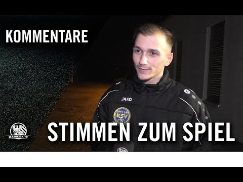 Die Stimmen zum Spiel | Spvgg. Langenselbold - VfR Kesselstadt (21. Spieltag, Kreisoberliga Hanau)