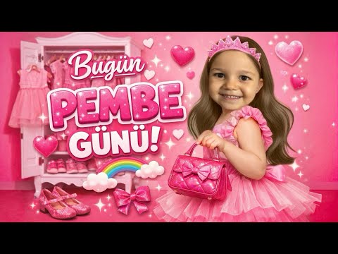 WE HAD A PINK DAY❗️WHAT DID ASEL DURU WEAR ON PINK DAY❗️GIRL MAKEUP AND DRESS-UP GAME❗️#funny #toys