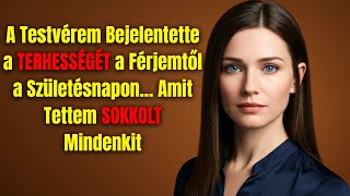 A Testvérem Bejelentette a TERHESSÉGÉT a Férjemtől a Születésnapon… Amit Tettem SOKKOLT Mindenkit