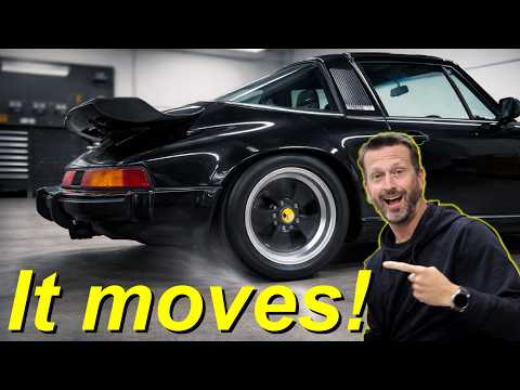 Thumbnail for Holy sh*t… it moves! Porsche 911 First Motor Spin! by Toyota Pickup EV