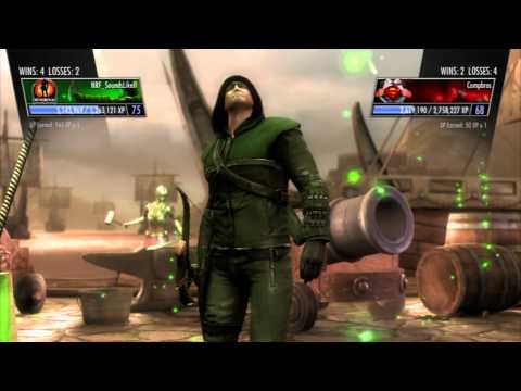 Injustice: Gods Among Us Online Casuals w/ NRF|SoundsLikePause (PSN) - 2/25/14