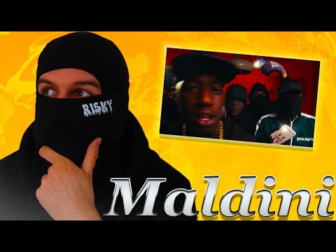 P.J -MALDINI (OFFICIEL MUSIKVIDEO) REACTION