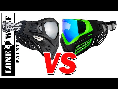 V-Force Grill 2.0 vs Virtue VIO Ascend Goggle Comparison | Best Paintball Mask?
