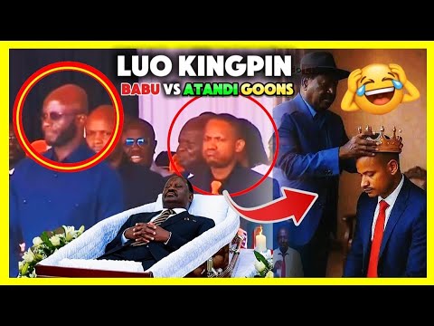 BABU OWINO ESCAPED DEATH FROM SAMWEL ATANDI HIRED GOONS AT RAILA ODINGA'S BURIAL IN BONDO SIAYA