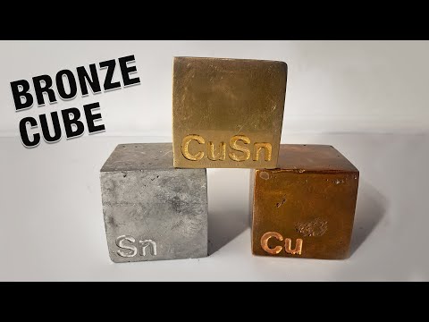 Casting Tin Bronze - Element Cube Collection