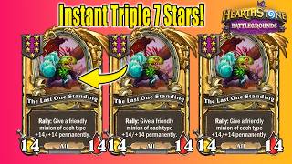 Reno Instantly Triples A Tier 7 Minion That Brings 1st Place! | Christian Hearthstone Battlegrounds