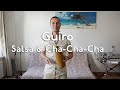 How to play on Guiro - hand technique in Cha-Cha-Cha и Salsa styles