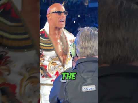 John Cena And The Rock Shock Wrestlemania!