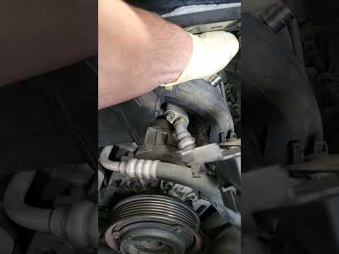 Porsche 911 996 A/C Compressor removal