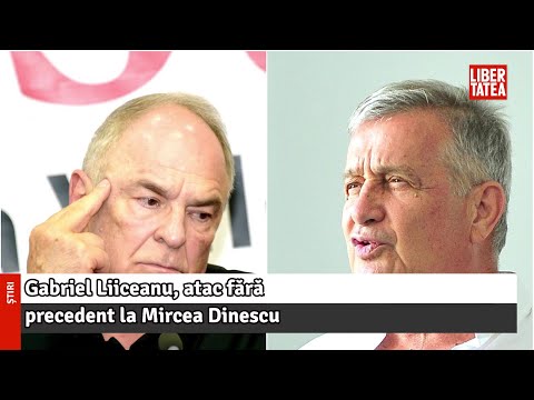 Gabriel Liiceanu, atac fără precedent la Mircea Dinescu: „Un scandalagiu, un mitocan, un... ”