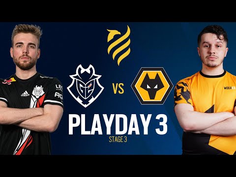 G2 Esports VS Wolves // Rainbow Six European League 2022 - Stage 3 - Playday #3