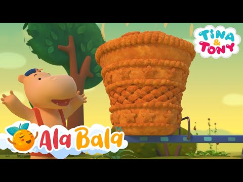 30 MIN - Tina și Tony - Plăcinta + alte desene animate educative pentru copii de la AlaBala