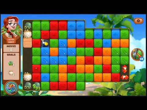 Lost Island Blast Adventure Level 1857 - NO BOOSTERS 🏝️ | SKILLGAMING ✔️