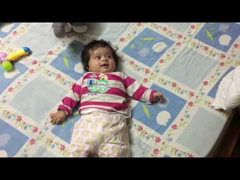 Praneel at 4 months - precious laughter