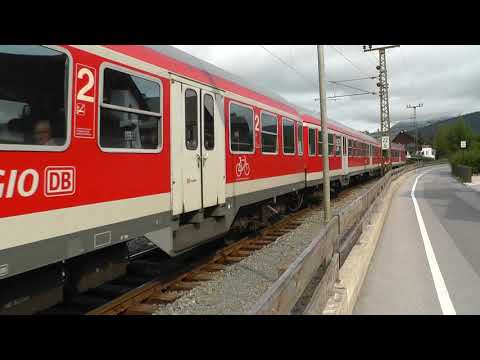 DB Regio  E 111 Bahnhof Seefeld / Tirol Mittenwaldbahn Karwendelbahn München Innsbruck 2012