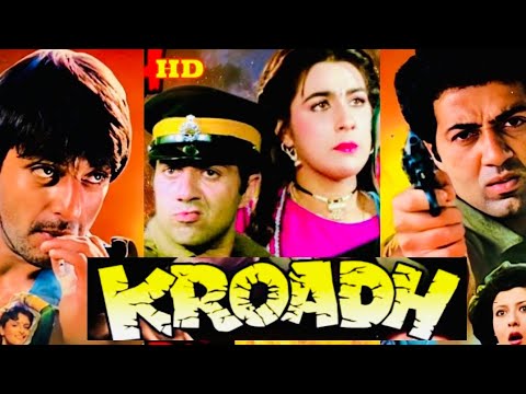 Kroadh Sunny Deol Sanjay Dutt 1990 action movie