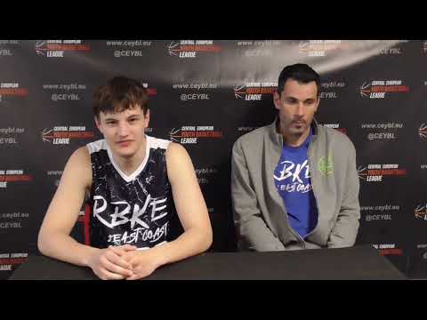 CEYBL U19 - Press conference, 7.4.2023, Science City Jena - Diawin Košice