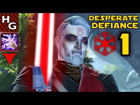 SWTOR ► Desperate Defiance (Part 1) ► Sith Inquisitor [DS Male]
