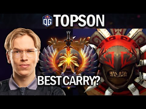 OG.TOPSON BLOODSEEKER - BEST CARRY - DOTA 2 7.28 GAMEPLAY