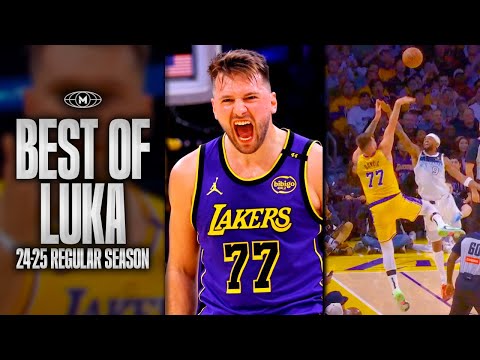 Luka Doncic BEST HIGHLIGHTS 24-25 Regular Season 😤