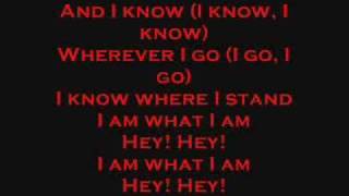 I Am What I Am - Jonas Brothers - JB - Lyrics