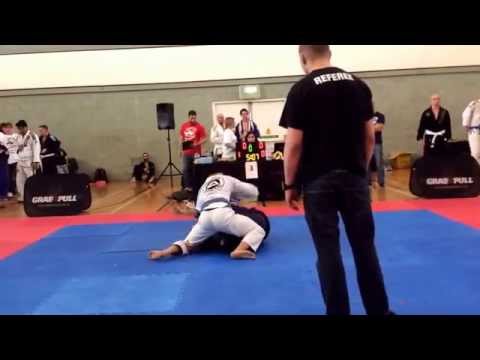 Muujig Altantugs 70kg Featherweight Blue belt adult division Final. Manchester BJJ Open 2014