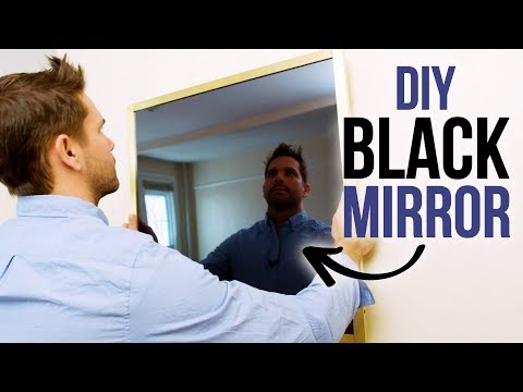 YouTube video about: How to make a black mirror for artists?
