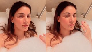 Shraddha Arya Shares Video Relaxing In Bath Tub �