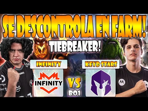 INFINITY VS KEYD STARS [BO1] TIEBREAKER-LEOSTYLE VS COSTABILE - DPC SA 2023 TOUR 1: DIVISION 1 DOTA