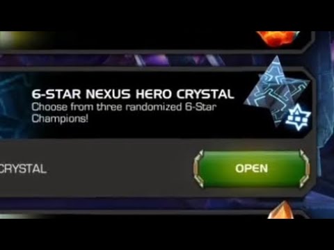 Triple 6-Star Nexus Crystal Opening || MARVEL Contest of Champions