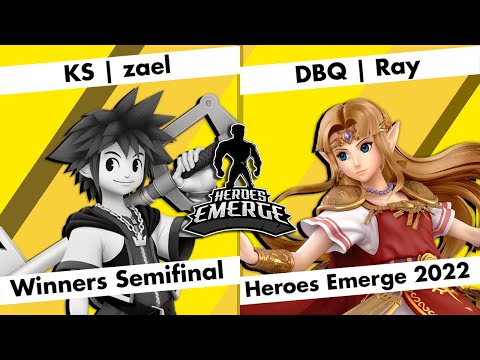 KS | zael (Sora) vs DBQ | Ray (Zelda) - WSF - Heroes Emerge 2022