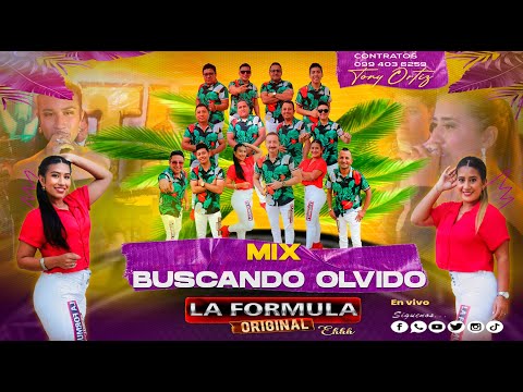 Mix Buscando Olvido - La Formula Original / En Vivo