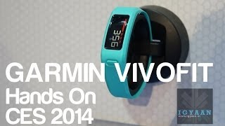 Garmin VivoFit Waterproof Fitness Band Hands On