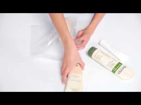 Part of a video titled How to Pack Toiletries | Real Simple - YouTube