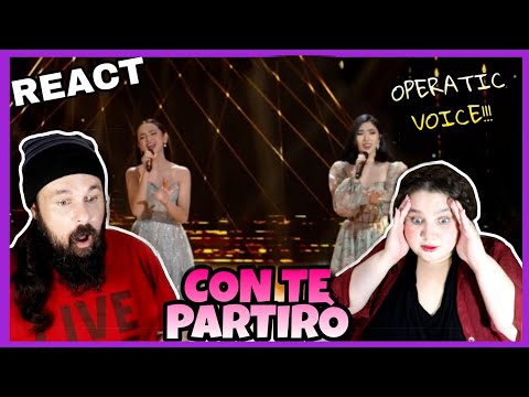 VOCAL COACHES REACT: LYODRA & ISYANA SARASVATI - CON TE PARTIRÒ