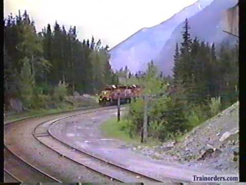 Classic Railroad Series 227 - CP 5804 in British Columbia June 1988