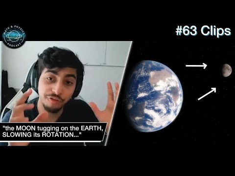 The Moon is Drifting Away from the Earth? Consequences of Newton's Third Law - Ep 63 Clips