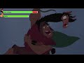 The Emperor S New Groove Jaguar Chase With Healthbars