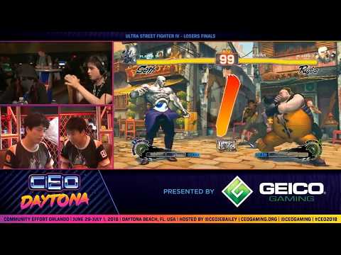 CEO 2018 -  (Ultra Street Fighter IV - Losers Finals) StormKubo vs. Poongko