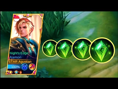 Tutorial aamon troll build will make you cheater!! 4x holy cristal 🔥 aamon best build 2022