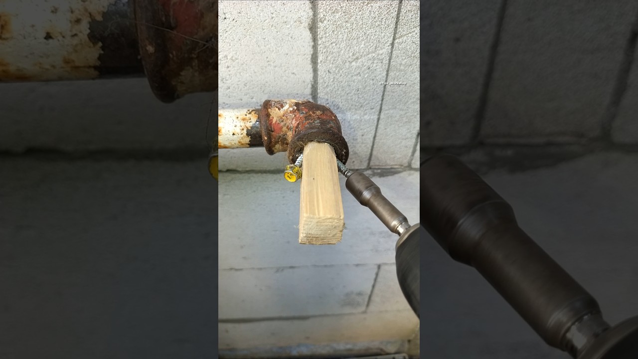 Remember this Plumbing Trick! How to Unscrew a Broken Pipes Without Special Tools #diy #plumbing