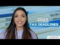 Corporate Tax Filing Deadlines for the 2022 Tax Season | 2023 Tax Deadlines