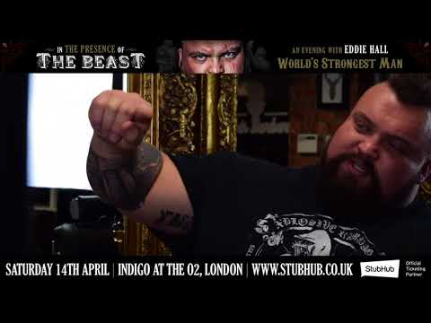Eddie Hall | Worlds Strongest Man | Talks Big Z | Log Lift - 230Kg?
