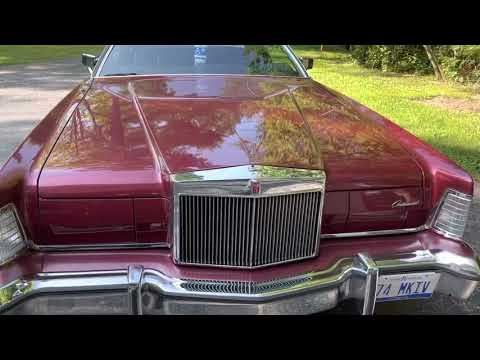 1974 Lincoln Continental Mark IV (CC-1514547) for sale in Mackinaw City, Michigan