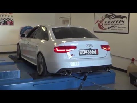 Audi B8.5 S4 Dyno Pulls | APR Tuning | Armytrix Cat-Back Exhaust | Griffin Motorwerke