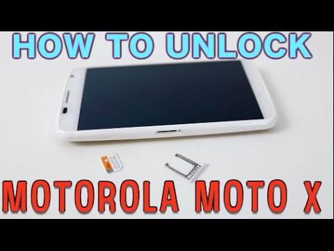 How to Unlock Motorola Moto X ANY CARRIER (AT&T, T-Mobile, Fido)