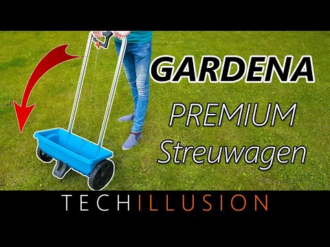 🔥Was taugt der PREMIUM STREUWAGEN von GARDENA?!🤔 - Gardena Streuwagen L im Test