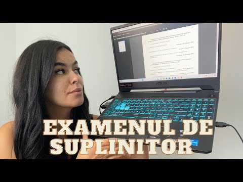 Examenul de SUPLINIRE - ce sa inveti, experienta mea si sedintele de repartizare